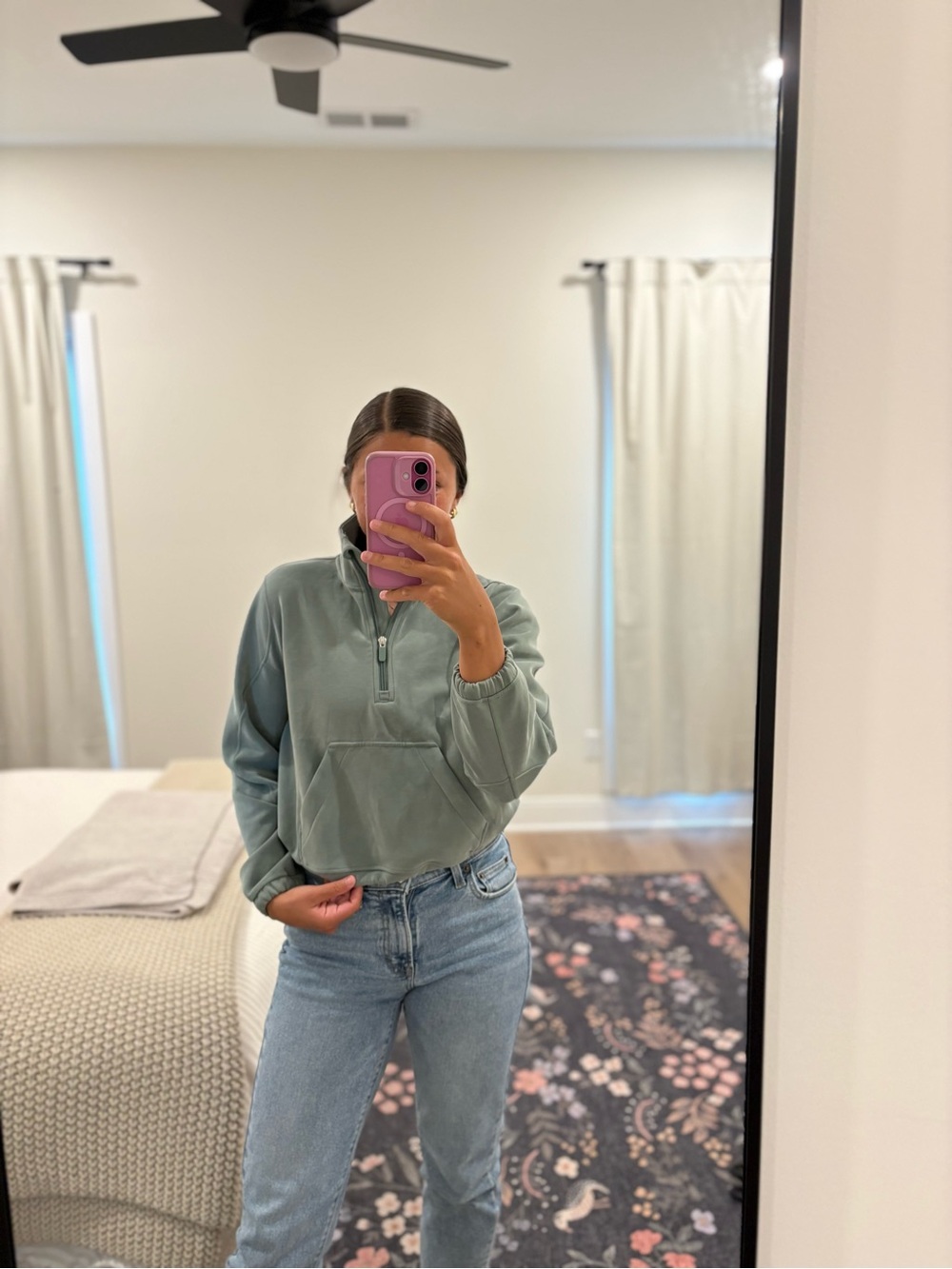 Lululemon Brushed Softstreme Quarter Zip